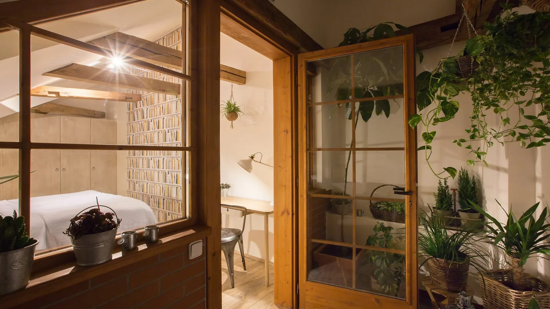 Apartment Gigantic Boho Chic 3 Bedroom 3 Bathroom Loft With Hanging Chair Prague Czech Republic